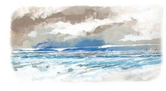 Sea View Canvas Art - Stuart Roy (24 x 36)