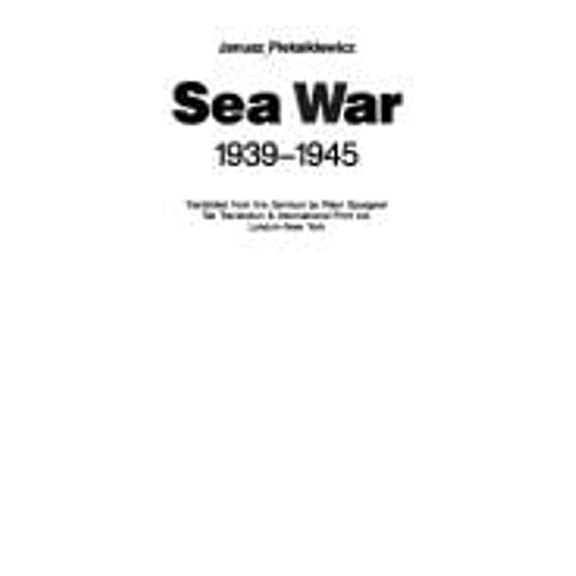 Pre-Owned Sea War, 1939-1945 (Hardcover) 0713716657 9780713716658