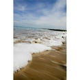 thumbnail image 1 of Sea Washing In Onto Sandy Beach Poster Print, 11 x 17, 1 of 1