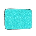thumbnail image 1 of Sea Water Ripple Top View Textured Portable Laptop Sleeve Compatible with MacBook Air Notebook Computer Case for Men Women College School Students, 1 of 7