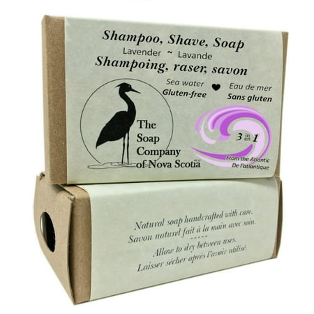 Sea Water Shampoo, Shave, Soap Lavender