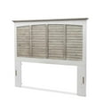 thumbnail image 1 of Sea Wind Florida Islamorada Wood Queen Headboard in Gray/White, 1 of 12