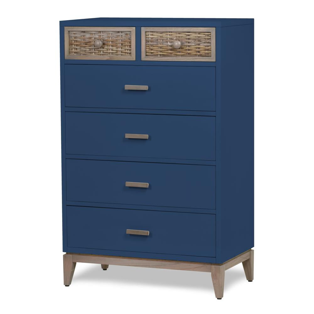 Sea Winds Coastal Furniture Kauai 6Drawer Split Vertical Chest