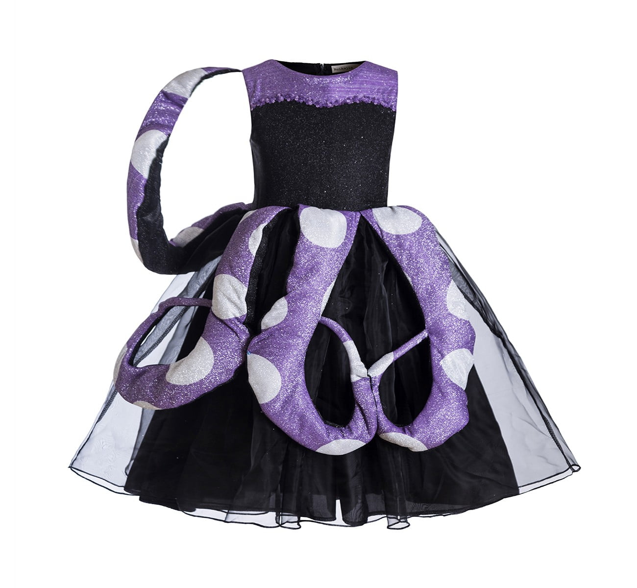 HAWEE Wednesday Costume Girls Addams Dress, Addams Family Costumes Halloween  Cosplay Party Dress 4-13Y 