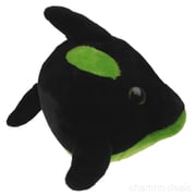 Sea World 9" Orca Whale Bubble Zoo Plush Toy Green Black Stuffed Animal Soft