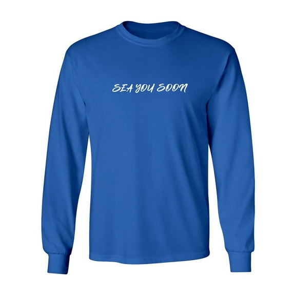 Sea You Soon Adult Long Sleeve T-shirt