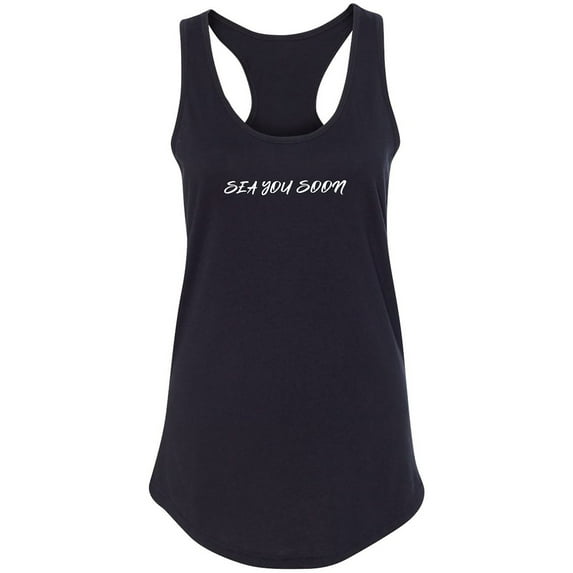 Sea You Soon Racerback Tank