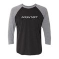thumbnail image 1 of Sea You Soon Unisex 3/4 Sleeve Baseball Raglan Tee, 1 of 3