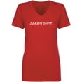thumbnail image 1 of Sea You Soon Womens V-Neck T-Shirt, 1 of 2