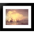 thumbnail image 1 of Sea buttle near Revel 20x24 Framed Art Print by Aivazovsky, Ivan, 1 of 2