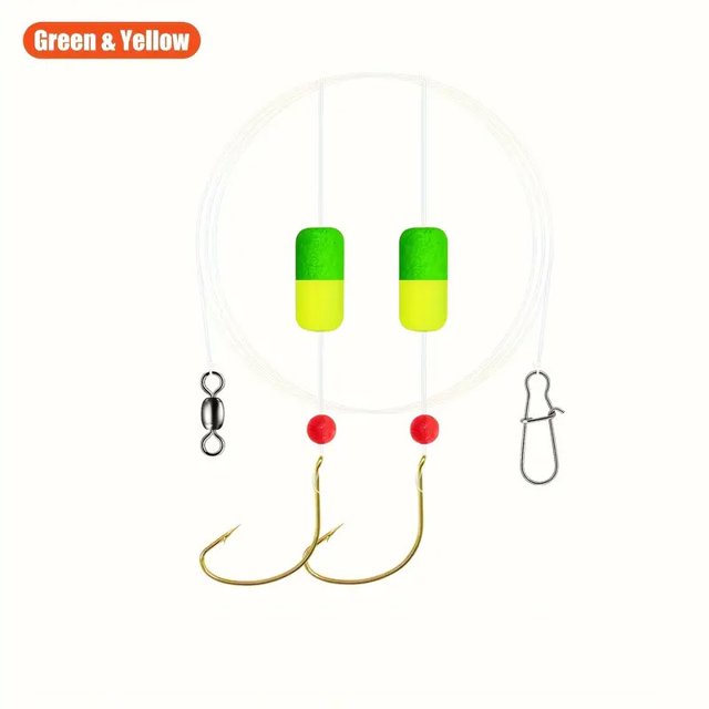 Sea fishing capsule float double ditch fish pomfret hook line group