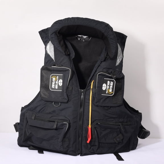 Sea fishing life jacket, rock fishing adult fishing vest, multifunctional foam detachable portable swimming large buoyancy life vest