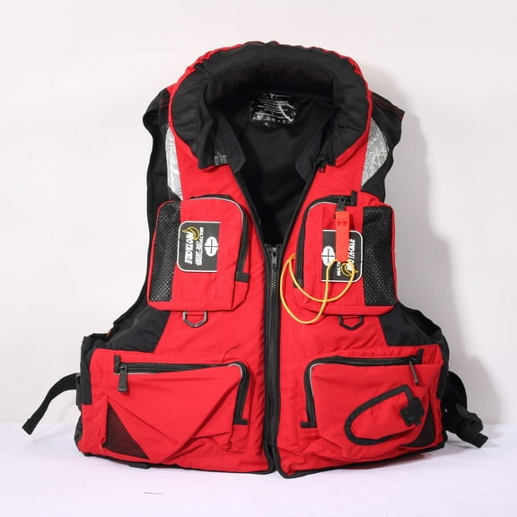 Sea fishing life jacket, rock fishing adult fishing vest, multifunctional foam detachable portable swimming large buoyancy life vest