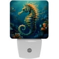 thumbnail image 1 of Sea horse LED Square Night Lights with Motion Sensor - Modern and Energy Efficient Illumination for Any Room - for Hallways, Bathrooms, and Bedrooms, 1 of 6