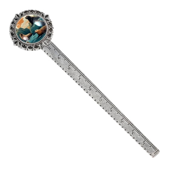 Sea lion Vintage Silver Lace-Edged Bookmark: a Gift for Readers and Book Lovers - Book Markers, Book Accessories, Book Mark