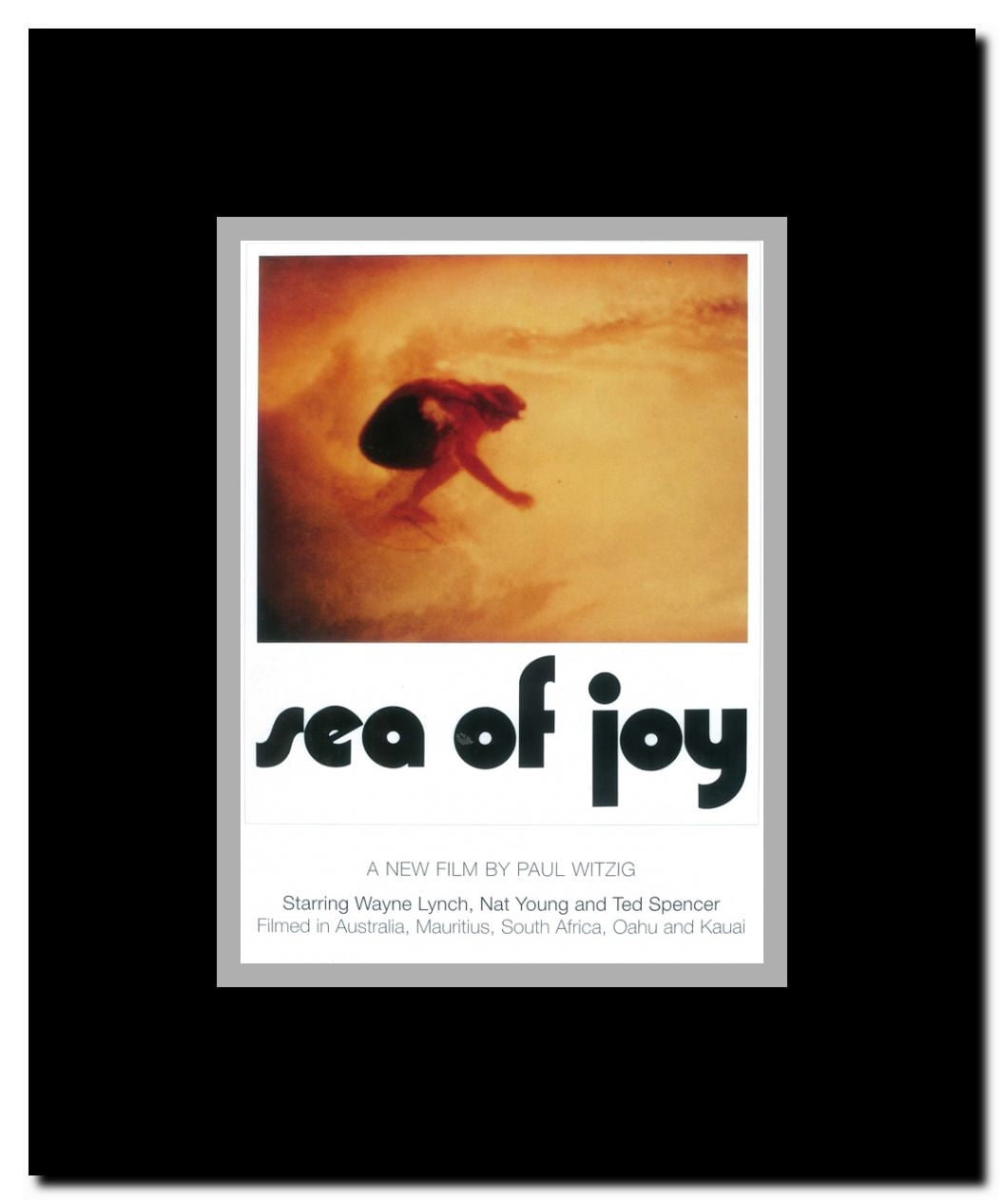 Sea of Joy Framed Movie Poster