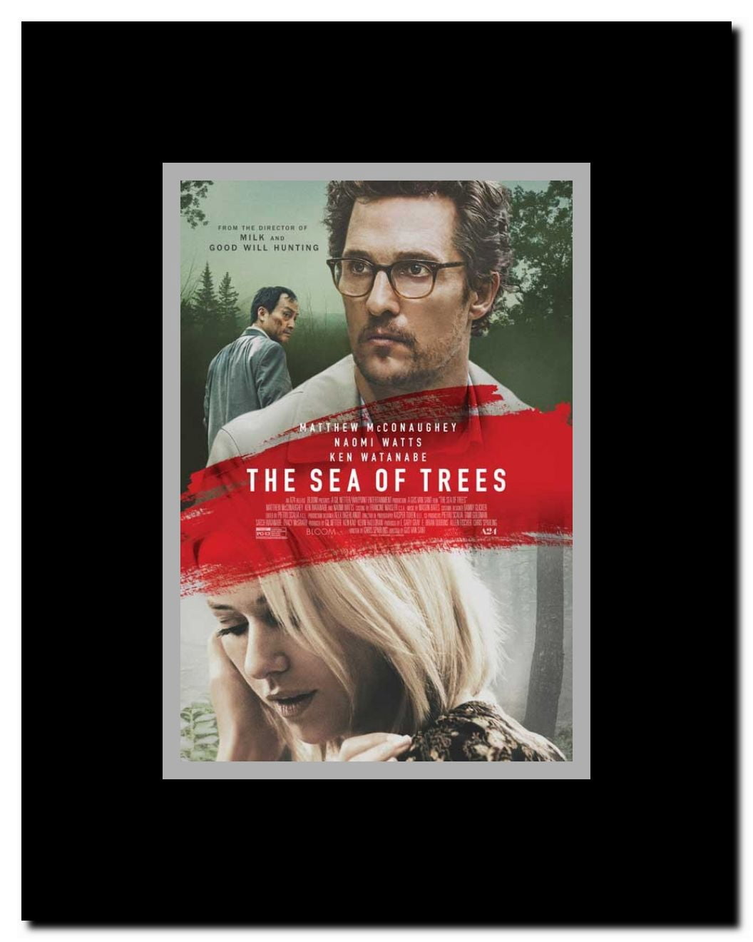 Sea of Trees Framed Movie Poster