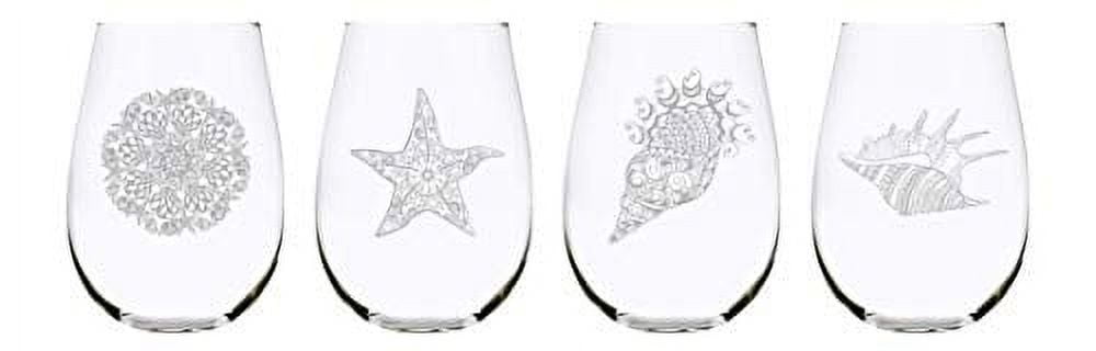 Sea Glass Stemless Wine Glass main image 1