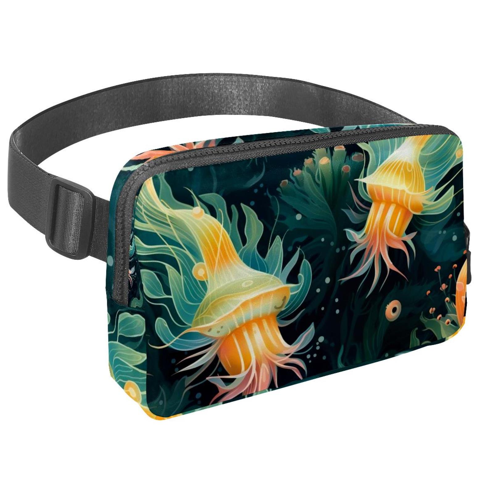 Sea slugs Adjustable Lightweight Waist Bag Fanny Pack Crossbody Bag with Extension Strap Unisex