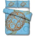 thumbnail image 1 of Sea turtle Duvet Cover Set,Bedding Set for Kids and Adult, Home Decor, King Size, 1 of 4