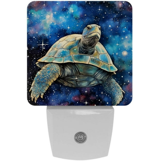 Sea turtle LED Square Night Lights: Compact and Energy-Efficient