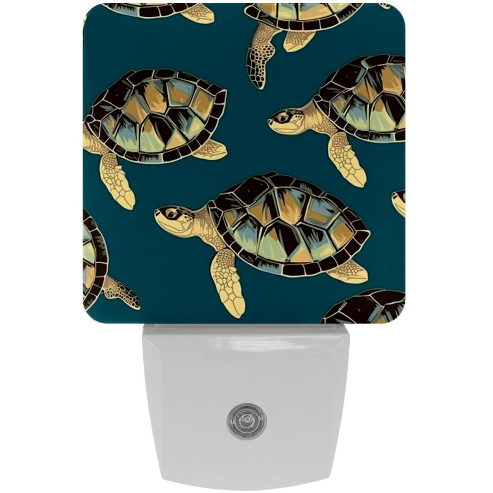 Turtle Light Ix Sea turtles LED Square Night Light - Energy Efficient and Stylish ...