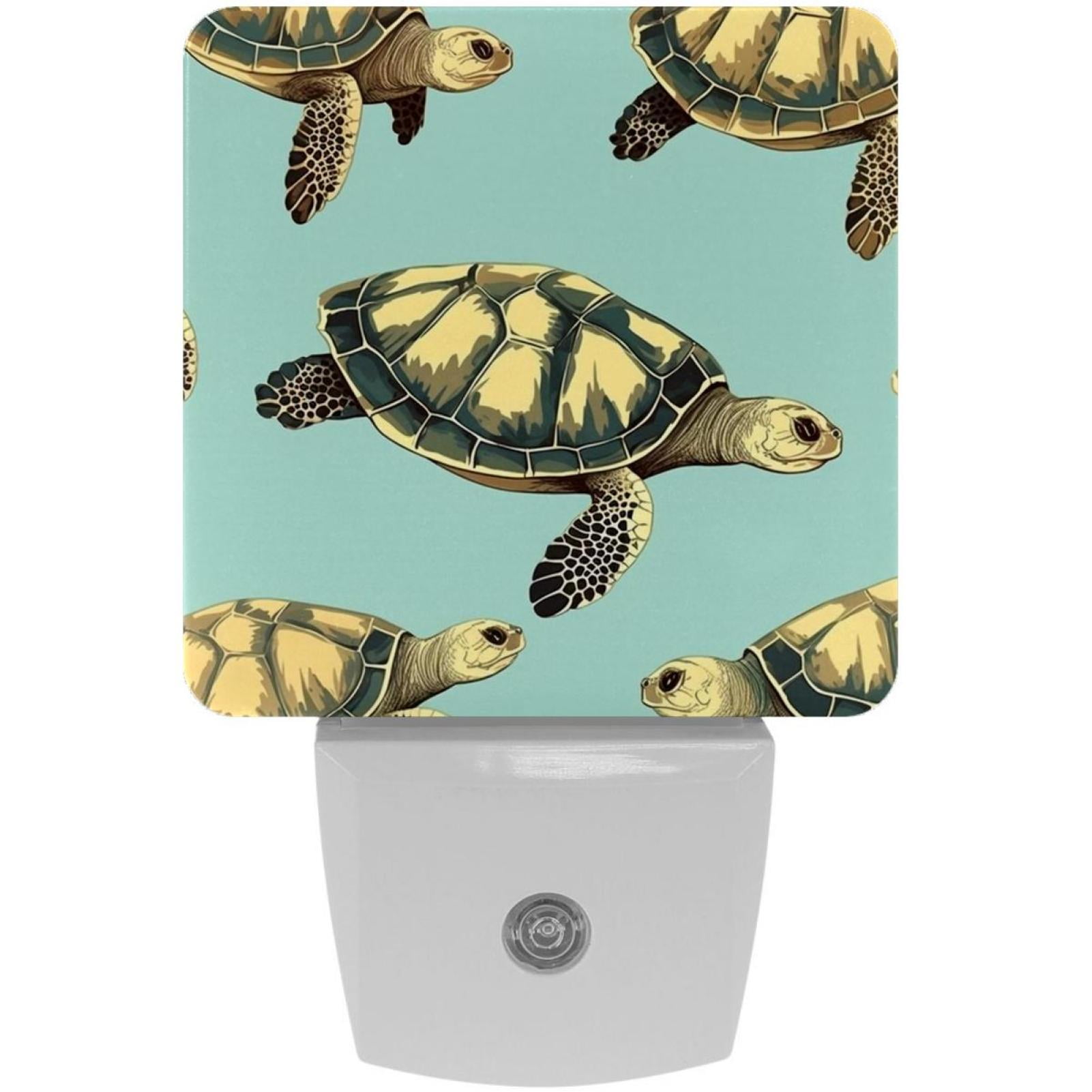 Sea turtles LED Square Night Lights Innovative Illumination for a