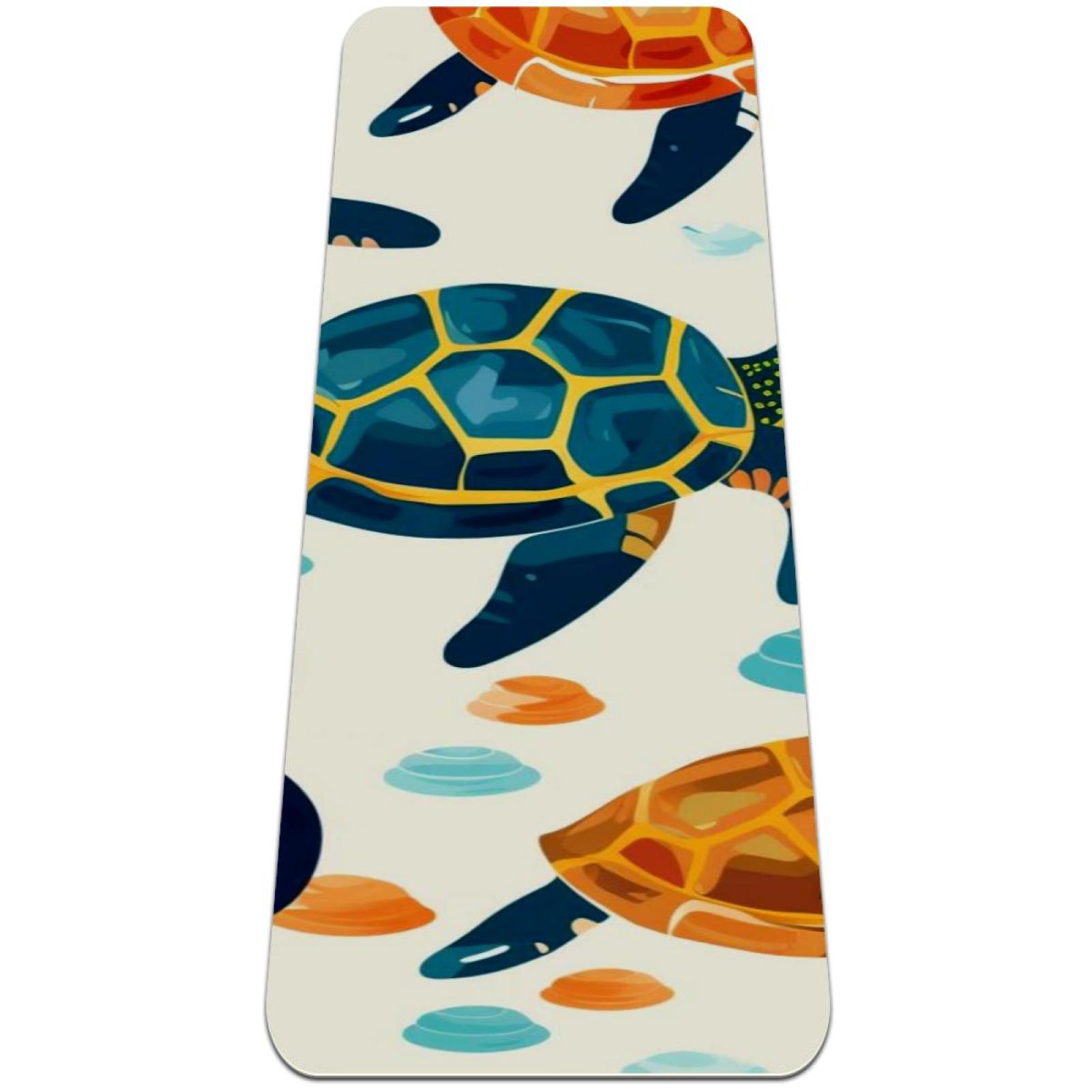 Sea turtles Premium TPE Yoga Mat Exercise Mat for Yoga, Pilates, Home