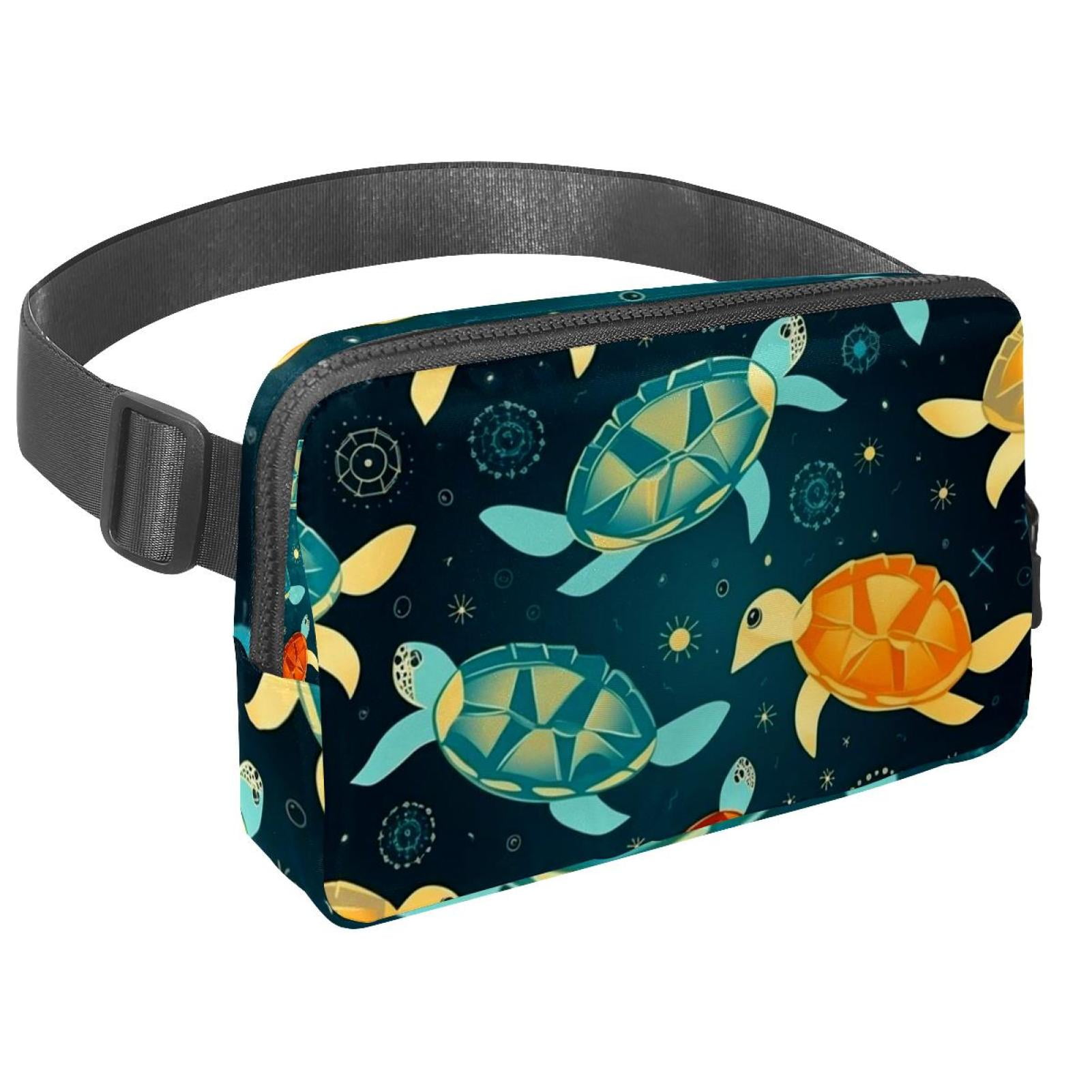 Sea turtles Running Belt Waist Packs Fanny Bag: Lightweight, Adjustable, with Extension Strap, Unisex