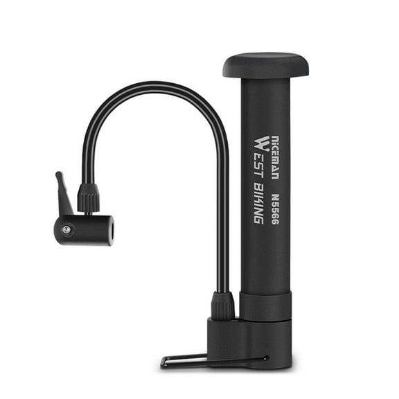 SeaAZqurtles Mini Bicycle Pump Portable Bike Tyre Inflator Hand Valve Presta Pump X5Z4- W8B1