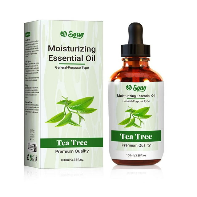 SeaAZqurtles PURE Tea Tree Essential Oil | 100% Pure and Natural Tea Tree Oil 100ml; M8J4