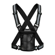SeaAZqurtles Reflective Running Vest For Night Jogging and Cycling Traffic Safety, N7R7