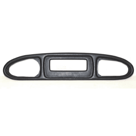 SeaArk Boat Blank Dash Panel | 25 1/4 x 5 3/8 Inch Black Plastic