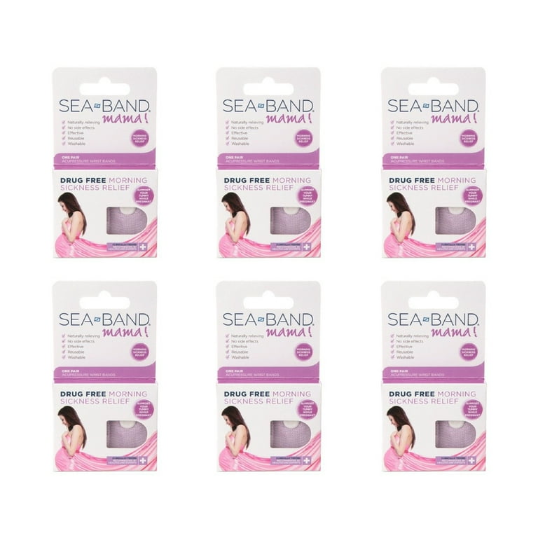 SeaBand Mama Morning Sickness Relief Acupressure Wrist Bands