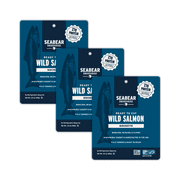 SeaBear Ready To Eat Sockeye Salmon, 3.5 oz 3 Pack
