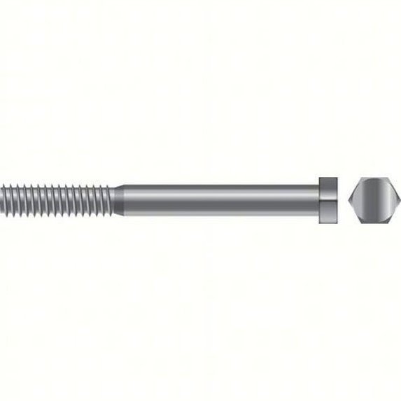 SeaChoice 00058; 3/8-16X4 1/2 Hex Cap Screw Stainless Steel 5/ Bag