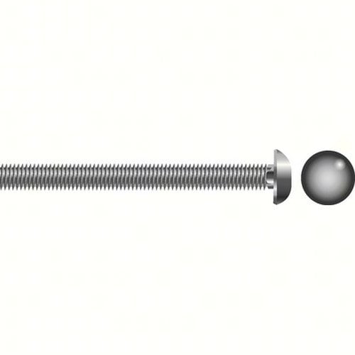 SeaChoice 00149; 1/2-13 X 1-1/2 Carriage Bolt Stainless Steel 5/ Bag