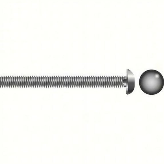 SeaChoice 00151; 1/2-13 X2 Carriage Bolt Stainless Steel 5/ Bag