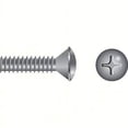thumbnail image 1 of SeaChoice  00418; 5/16-18X3 Phillips Head Oval Machine Screw Stainless Steel 10/ Bag, 1 of 1