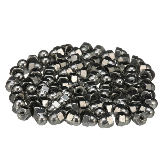 SeaChoice 00584; 10-24 Cap Acorn Nut Stainless Steel 100/ Bag