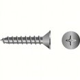 thumbnail image 1 of SeaChoice  00723; #10X 1-1/2 Phillips Head Flat Sheet Metal Screw Stainless Steel 100/ B, 1 of 1