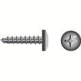 thumbnail image 1 of SeaChoice  00879; #10X1/2 Phillips Head Pan Sheet Metal Screw Stainless Steel 100/ Bag, 1 of 1