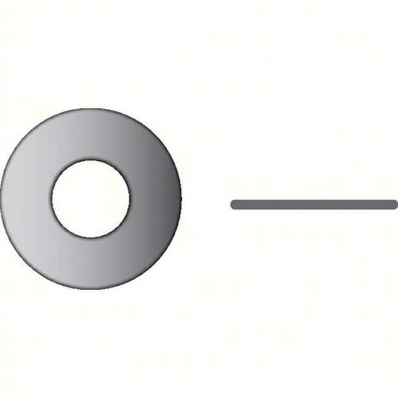 SeaChoice 00963; #10 Flat Washer 7/16 Od 316 Stainless Steel 100/ bag