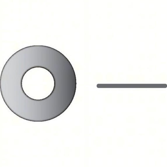 SeaChoice 00966; #12 Flat Washer 1/2 Od 316 Stainless Steel 100