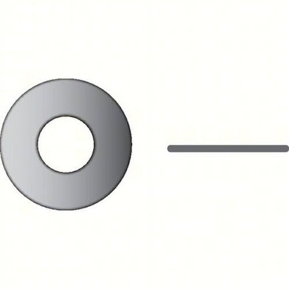 SeaChoice 00973; 1/2 Flat Washer 1-1/4 Od Stainless Steel 50/ Bag