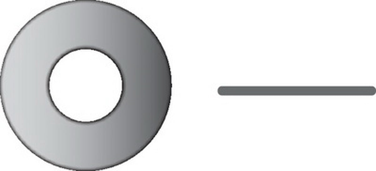 SeaChoice  00996; 3/8 Flat Washer Od 5/8 Stainless Steel 100/ Bag