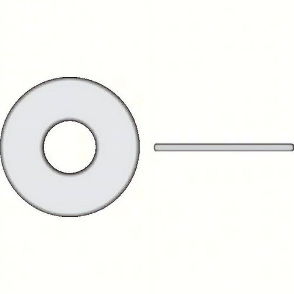 SeaChoice  01029; 1/4 Flat Washer 11/16 Od Nylon 100/ B