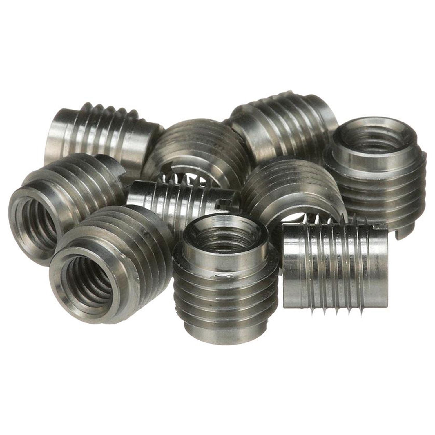 Bulkhead Threaded Insert SeaChoice 01101; 3/8-16 Threaded Insert 316 Stainless Steel 10/ Bag ...