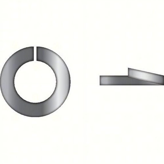 SeaChoice 01241; M5 Lock Washer 316 Stainless Steel 100/ Bag