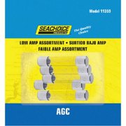 SeaChoice 11359; 5-Pieces Low Amp Agc Glass Fuses